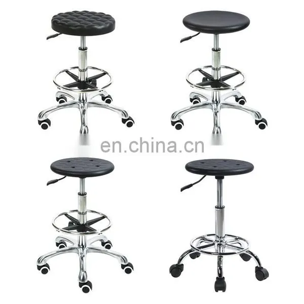School Computer Lab Furniture Used Adjustable PU Lab Chair Esd Chairs Stools photo-6