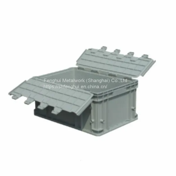 Industrial Standard Logistics Plastic Turnover Box Plastic Storage Turnover Box Moving Logistic Box Container for Sale photo-4