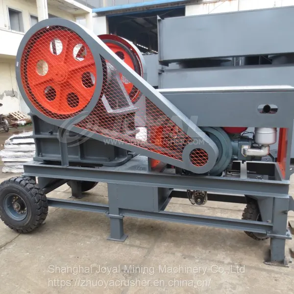 Portable Diesel Engine Jaw Crusher photo-4