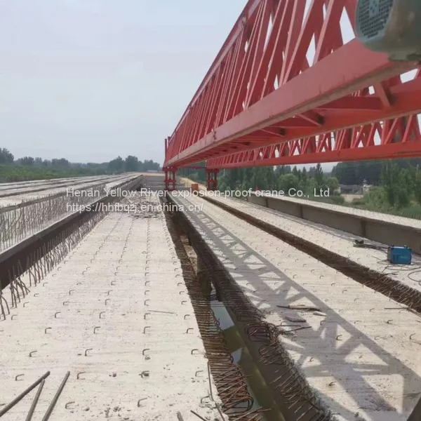 Henan Zhenniu Brand, China High Quality Bridge Laying Machine, 180t Bridge Machine Sales, Gantry Crane, Construction Machinery and Equipment photo-5