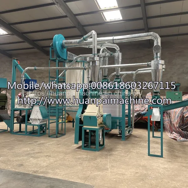 Small Scale Corn Mill Grinder Commercial Maize Mill Machine Grain Grinder Mill Machine Price photo-2