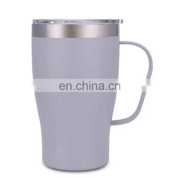 Wholesale BPA Free 20 oz Coffee Beer Mug Portable Tumbler Insulation Mug With Handle photo-2