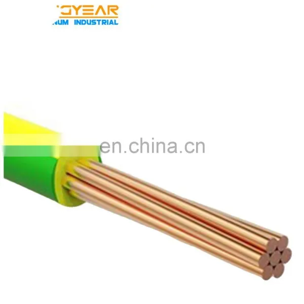 0.6/1kv Bv Electrical Cable Wire10mm Low Voltage Copper Wire Single Core Cable Electric Wire photo-5