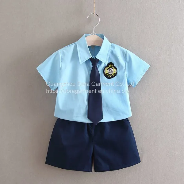 summer kindergarten school uniform set