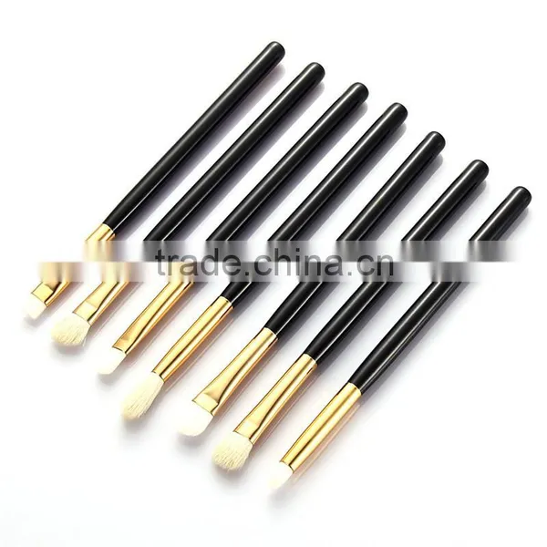 7pcs Wood Handle High Light Makeup Brush for Professional Makeuo Dresser photo-3