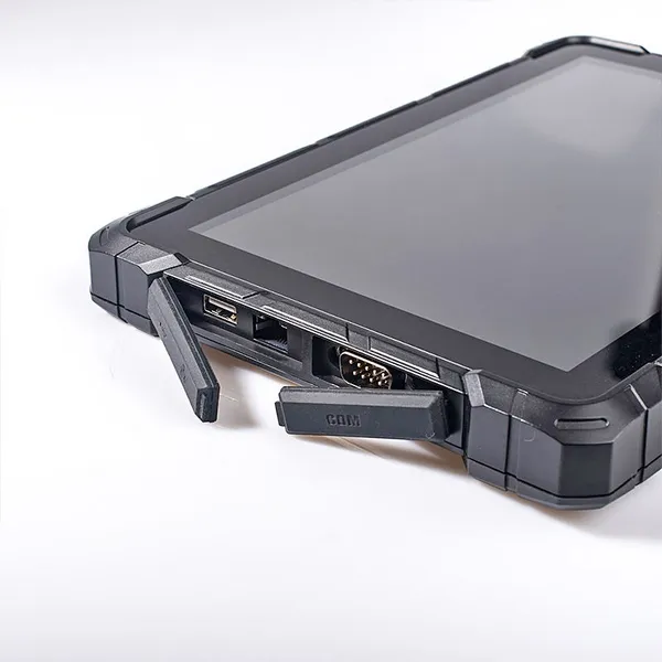 HIDON Factory WIN10 10 Inch Rugged Tablet NFC 2D Barcode Fingerprint Muti-functions Industrial Computer With RJ45 RS232 Ports pc photo-3