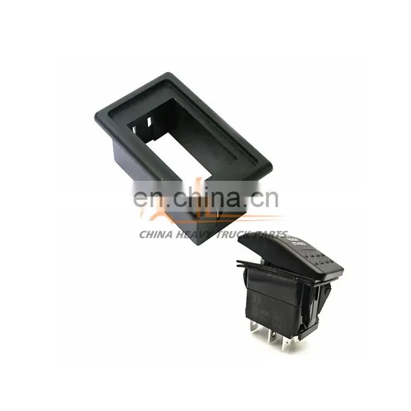 China Heavy Truck C7h/T7h/T5g Sinotruk Truck Spare Parts 812W25503-5001 Rocker Switch Mounting Outer Frame (Six) photo-3