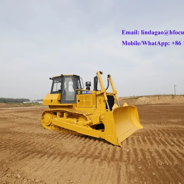 Bull Dozer Crawler Bulldozer Machinery Price,178HP Track Type Tractor SEM816D Crawler Bulldozer Earthmoving Machinery for Sale photo-3