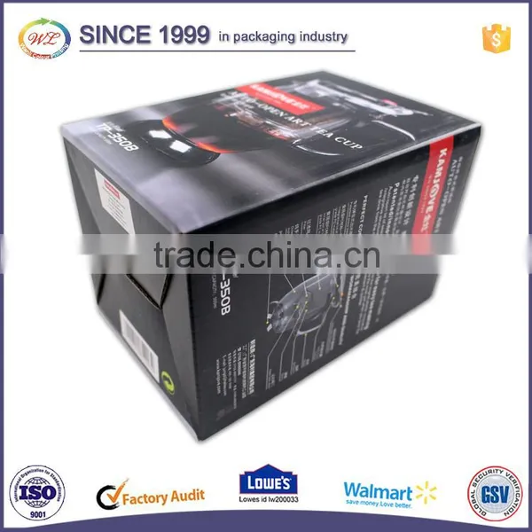 China Factory 5 Ply Color Printing Glossy Black Corrugated Box for Wholesale photo-4