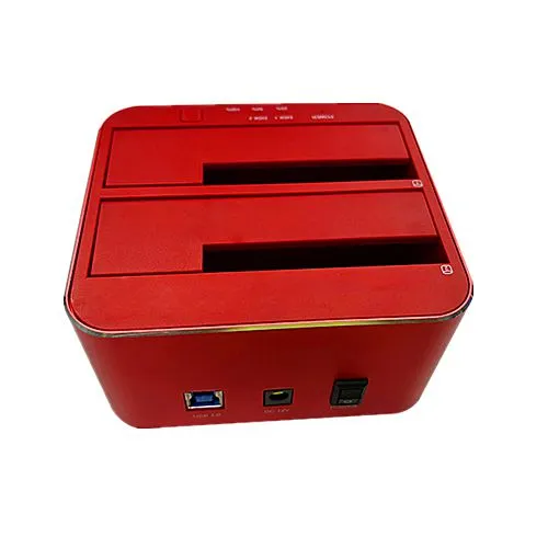 Hard Disk Docking With Cloning 2 Bays SATA USB3.0 HDD Docking Station photo-5