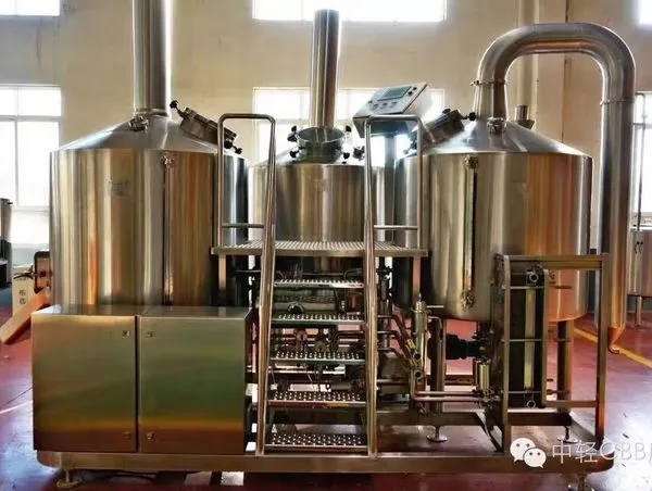 10Bbl Large Scale Brewing Equipment With Fermentation Tank Steam Heating photo-4