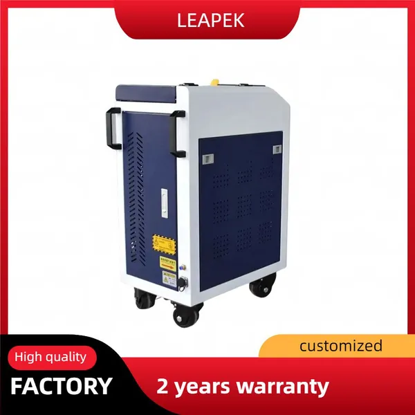 200W 300W 500W MOPA Pulse Type Automotive Cleaning Steam Car Wash Machine Fiber Laser Cleaning Machine Car Paint Clean Titanium photo-3