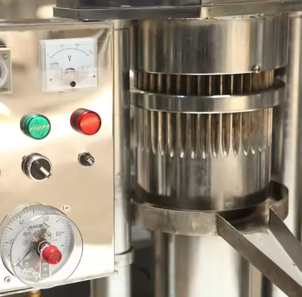 Oil Pressing Machine Tea Seed Sesame Hydraulic Press, Commercial Full-automatic Vertical Press, Sesame Oil Machine photo-3