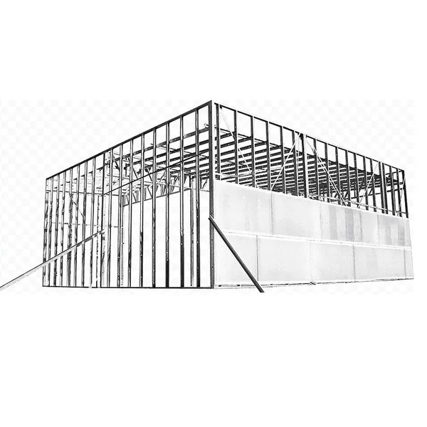 Refab Galvanized Steel Frame Light Warehouse Structure Workshop Building Structure photo-2