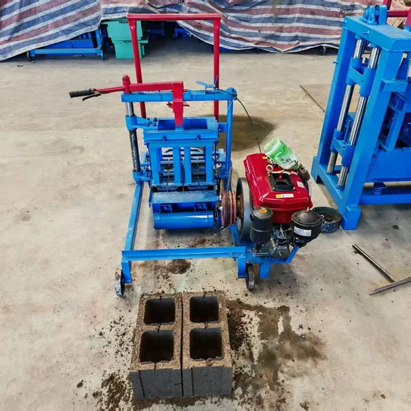 Hot Sale Egg Layer Block Machine Mobile Block Making Machine Small Concrete Block Machine for Hollow and Solid Bricks photo-4