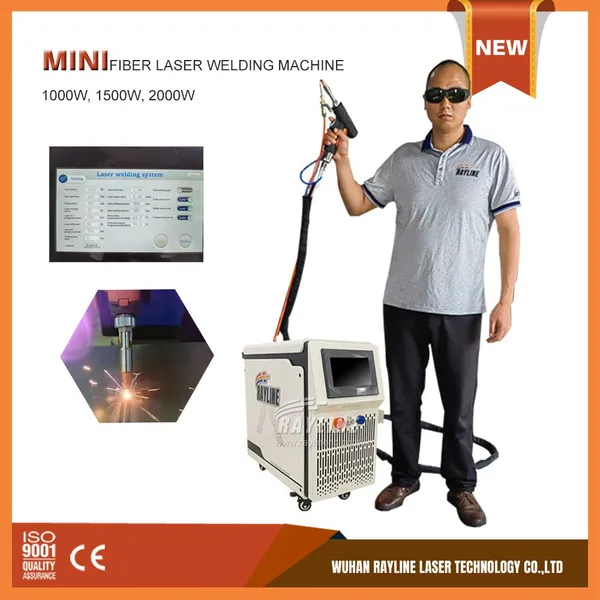 New Handheld Laser Welding Machine Air Cooling, Portable Fiber Laser Welder for Metal Steel Aluminum Stainless Steel photo-4