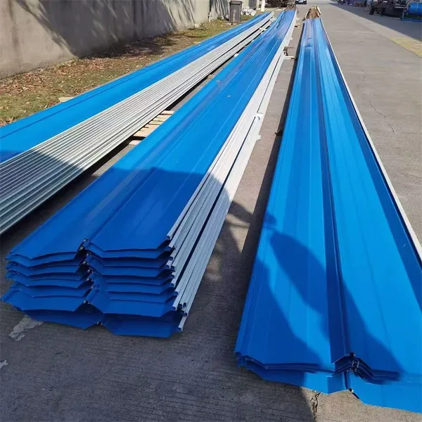 Best Price Galvanized Roofing Sheet Color Coated Corrugated Steel Plate Dark Brown 4 ' X 8' Corrugated Metal Sheets photo-3