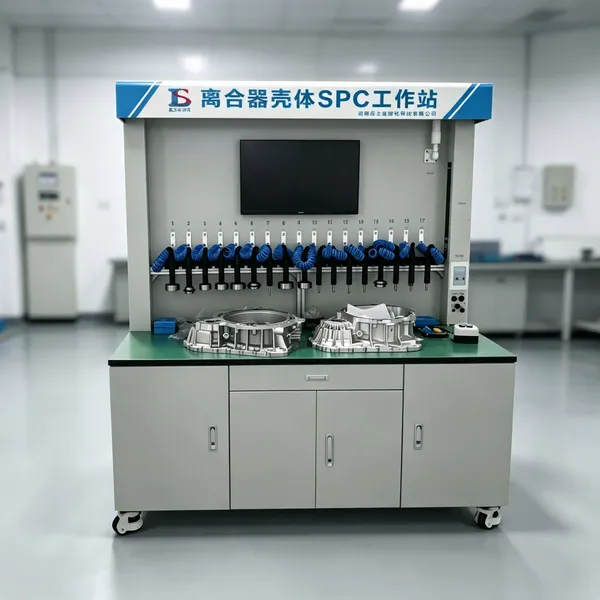 SPC Data Workstation for Automotive Parts In-Process Inspection Precision Cpk Analysis Measuring System with IP55 Protection