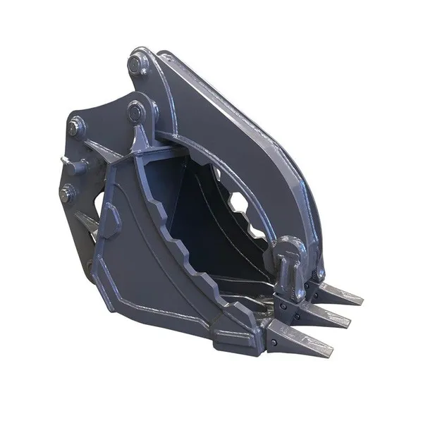 Factory Direct Excavator Grapple Bucket OEM Custom Teeth Count Cylinder & Pin Size Hydraulic Thumb Bucket Supplier