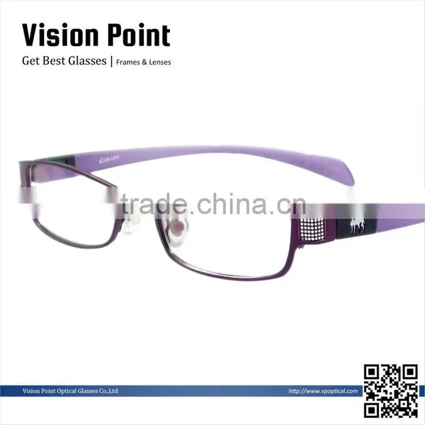 Women Fancy Eyeglasses Frames With Changeable Temples
