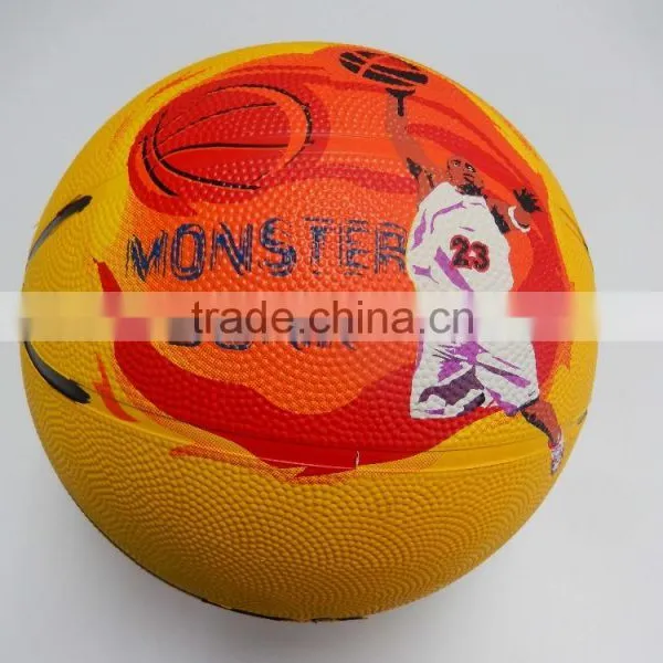 Wholesale Cartoon Rubber Basketball
