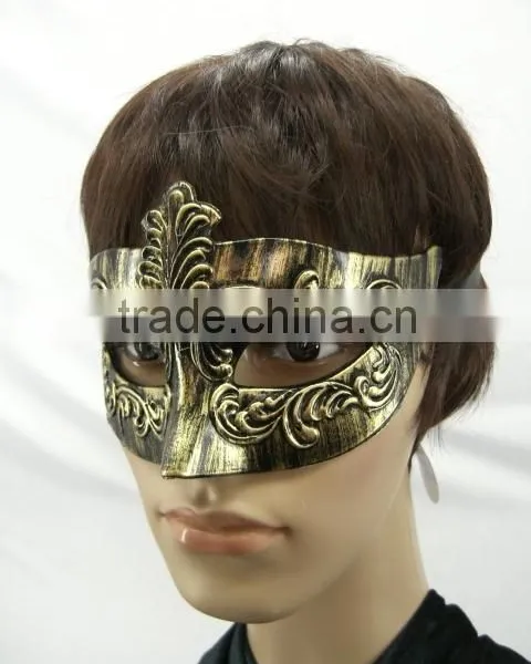 Masquerade Halloween Party Wholesale Hard Plastic Colorful Venice Crack Mask for Women Drawing Colorful Mask photo-2