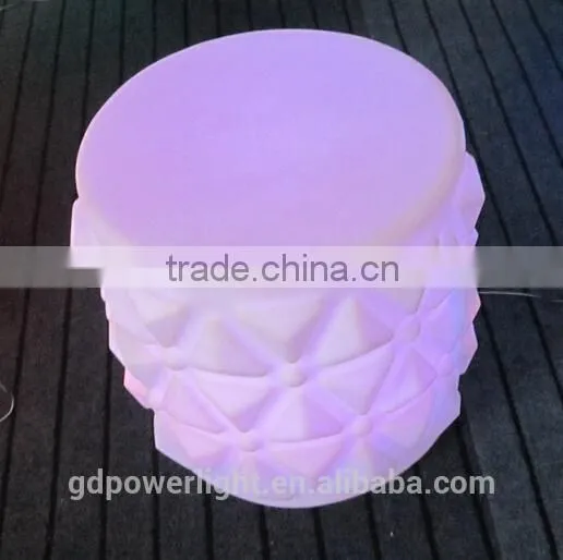 New PE Plastic Stool With LED Lights & Remote Control YXF-5048 photo-3