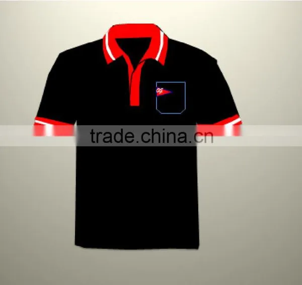 Custom Collar and Cuffs Polo Shirts photo-2