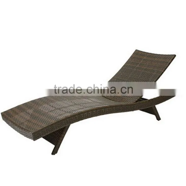 Beach Chaise Wicker Lounge Chair Outdoor Furniture Wholesale Deck Chairs Rattan Sun Deck Chair Quality Choice photo-4