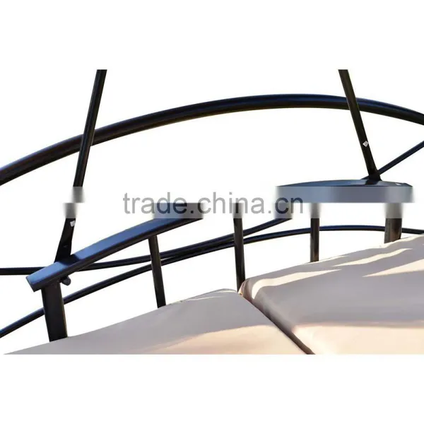 Outsunny Outdoor 3 Person Patio Gazebo Outdoor Canopy Garden Swing Bed Quality Choice photo-5