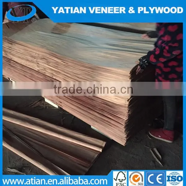 Natural Wood 0.22-0.3mm Doorskin Water Gum Veneer photo-4