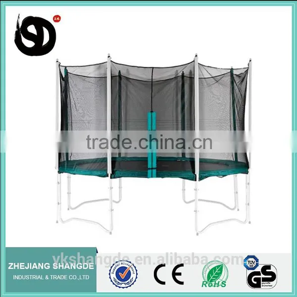Amusement Equipment 14 Big Heavy Duty Round Trampoline With Child Safety Net photo-5