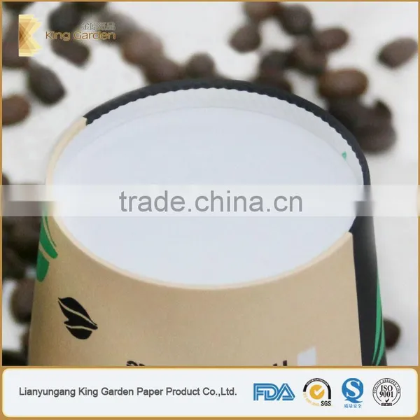 PE Coated Kaffe to go Paper Cups With Lids photo-2