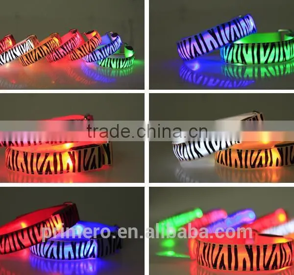 Hot Sale Glowing Bracelet LED Lights Flash Wrist Nocturnal Warnings Band Running Gear Glowing Armband photo-5