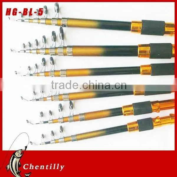Chentilly02 HG-BL-5 Wholesale Pure Glass Fiber Super Hard Tele Surf Fishing Rod photo-3