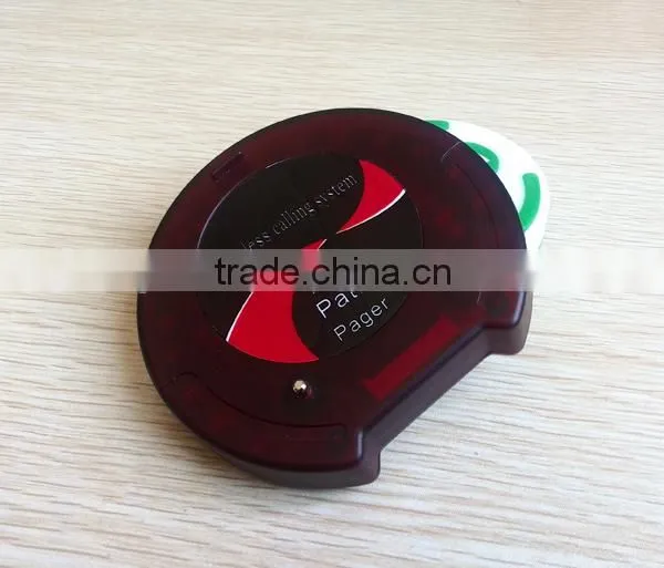 Wireless Coaster Patron Pager With Receiver and Keypads, for Coffee Shop Restaurant Club Service Equipment Guest Paging System photo-5