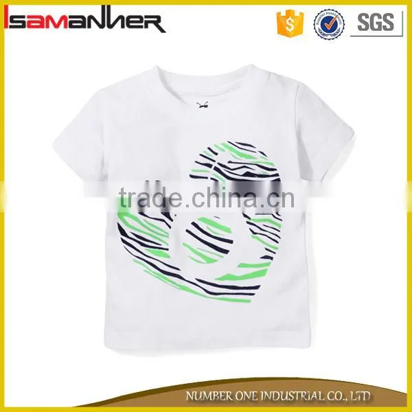 Hot Product Custom Trendy Printed Children Clothing Summer t Shirt Kids photo-3