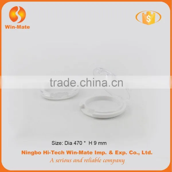 SPring Sale !office Lady Loving Single Color Portable Empty Powder Container photo-2