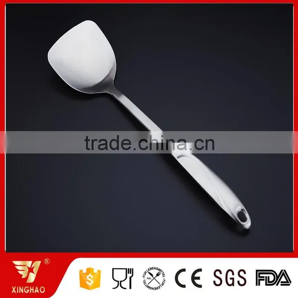 Top Choice 18/10 Satin Finish Kitchen Utensil Stainless Steel Soup Ladle and Turner photo-3