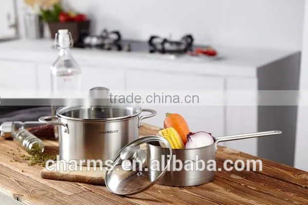 Modern Kitchen Designs Stainless Steel Mini Sauce Pots photo-5