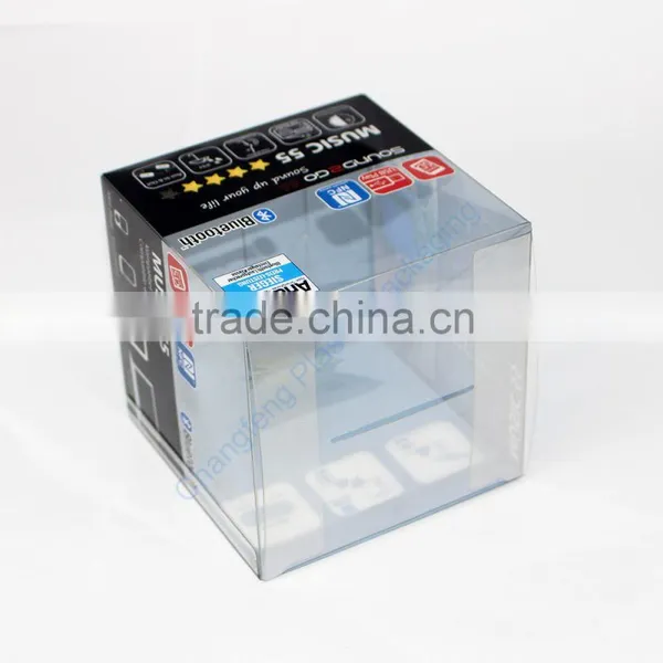 Hot Sale Clear Bluetooth Speaker Packaging Plastic Box photo-3