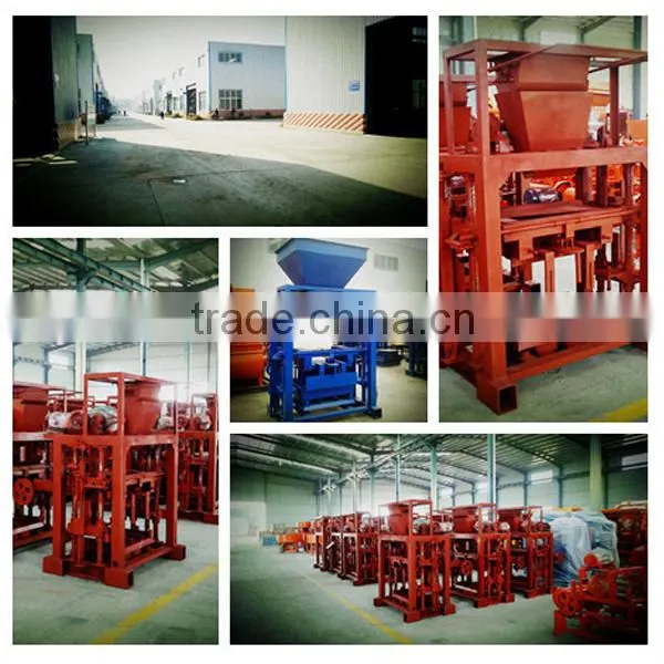 China Famous Brand Factory Price Concrete Block Molding Machine,Simple Hollow Block Making Machine Line QT40-1 photo-3