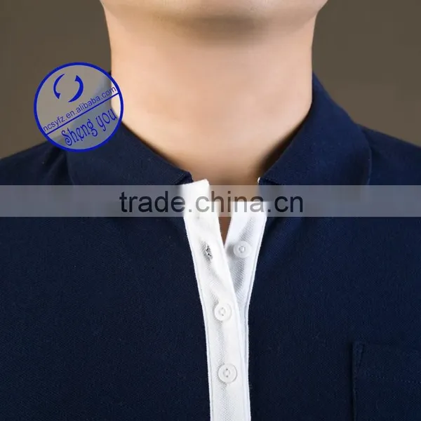 Classic High Quality Custom Men Cotton t Shirt Polo Wholesale Quality Choice photo-5
