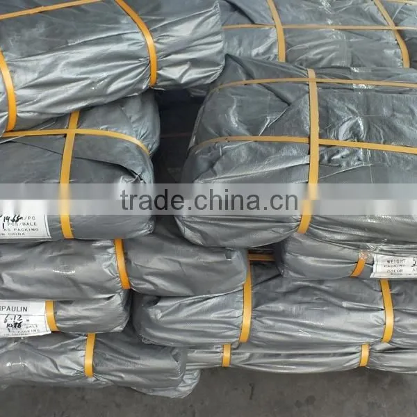 Hot Sale Reinforced Waterproof Poly Tarp, Blue Sheet,plastic Cover photo-6