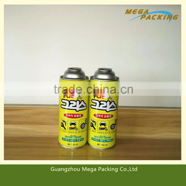 65x158mm Straight Aerosol Butane Bottle/butane Extractor/butane Gas Spray Can