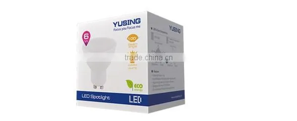 100 Beam Angle LED Spotlight 6W Bulb LED GU10 LED Lamp photo-4