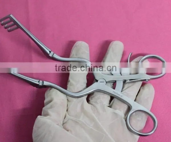 OR Grade Beckman Weitlaner Retractors With Hinged Blades Blunt 8.5" 3X4 Teeth photo-6