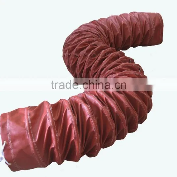 800 Celsius High Temperture Fiber Glass Flexible Air Hose photo-4