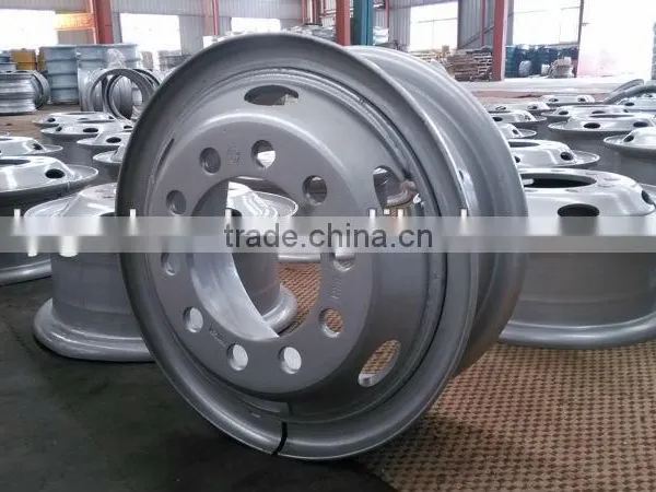 Truck Wheel 7.5-20, Wheel With10.00-20 Tyre for Heavy Truck, Steel Wheel for Trailer