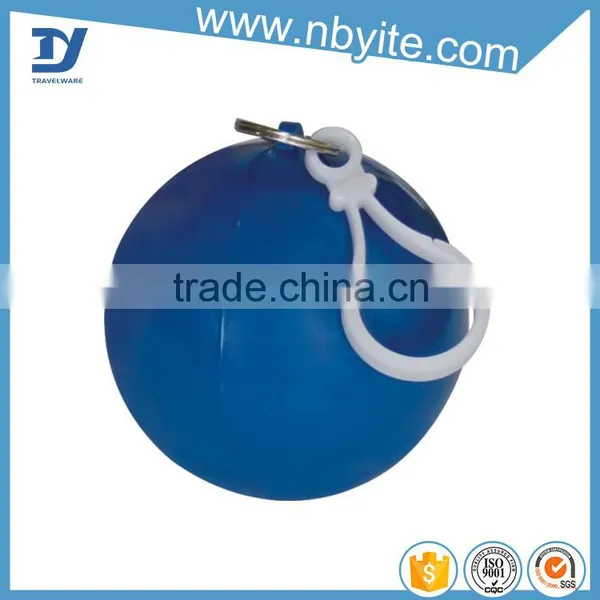Newest Design High Quality Disposable Raincoat/ Rain Poncho in Ball photo-2